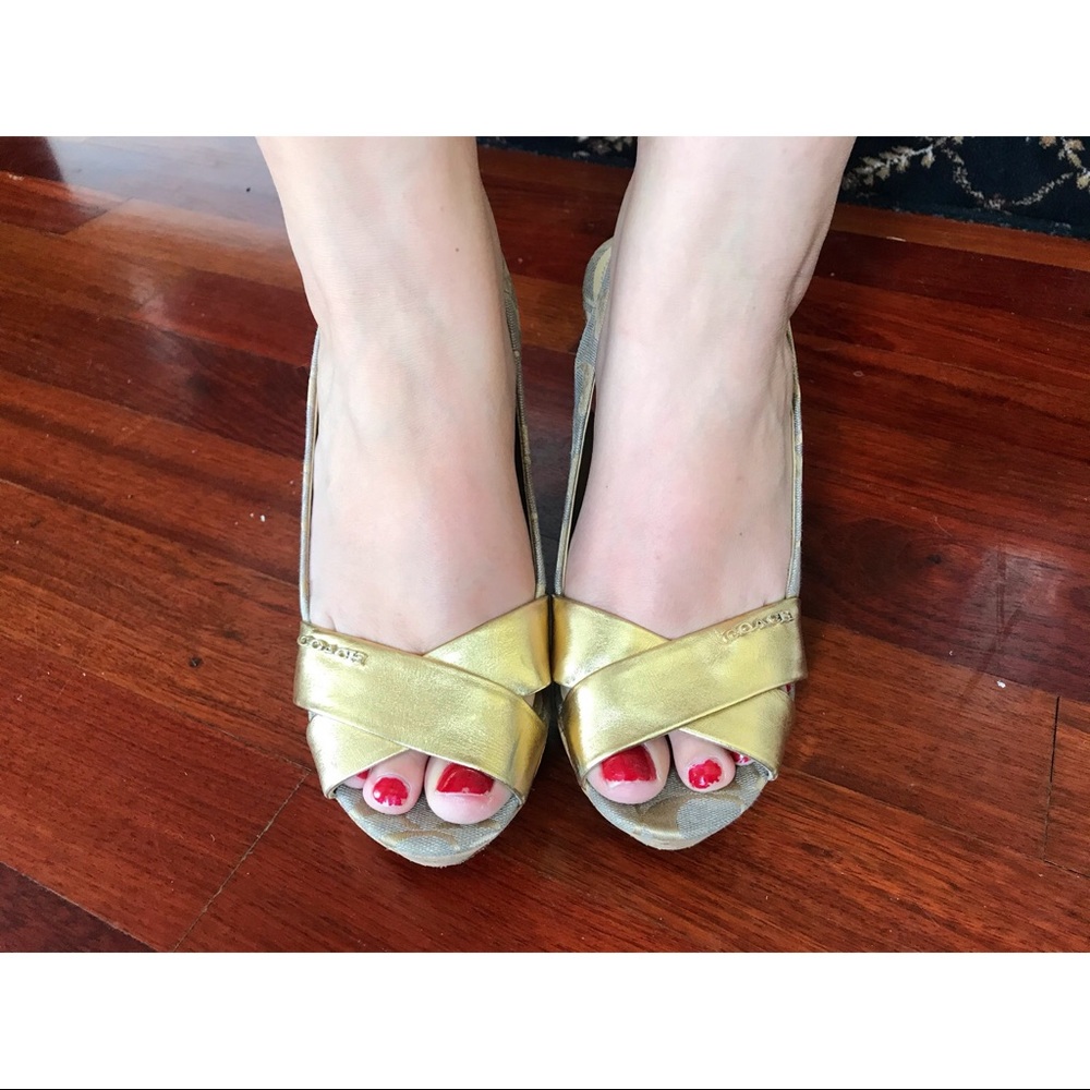 Coach Wedges - Picture 5 of 6